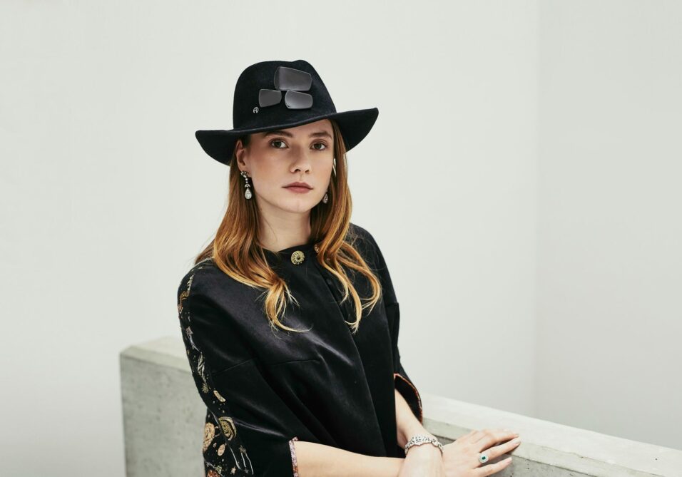 Fabienne Delvigne-chapeau fédora feutre