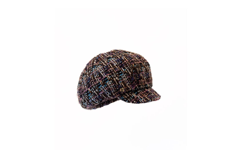 Casquette en tweed - Chan - Maison Fabienne Delvigne