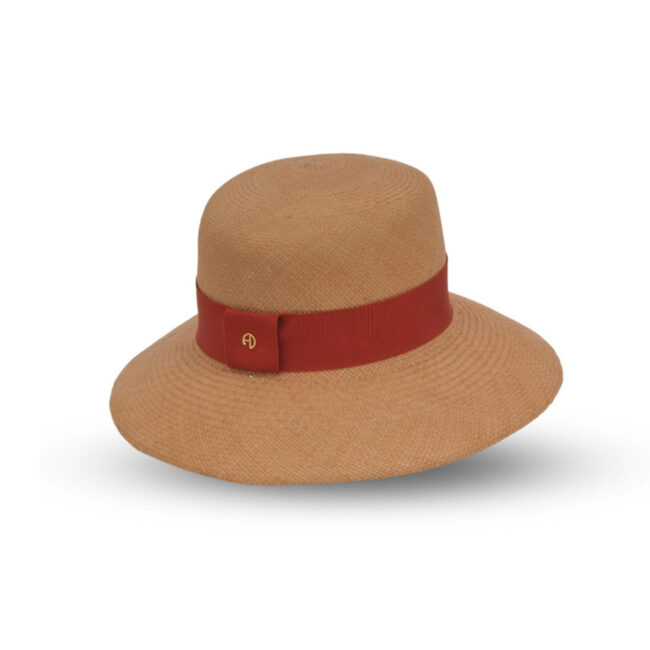 Fraline - caramel - chapeau soleil - Maison Fabienne Delvigne