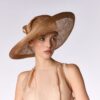 Elegant Big Hat Natural Fibers Maison Fabienne Delvigne Santana2