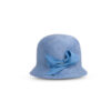 Chapeau cloche - Talina - bleu - collection casual - Maison Fabienne Delvigne