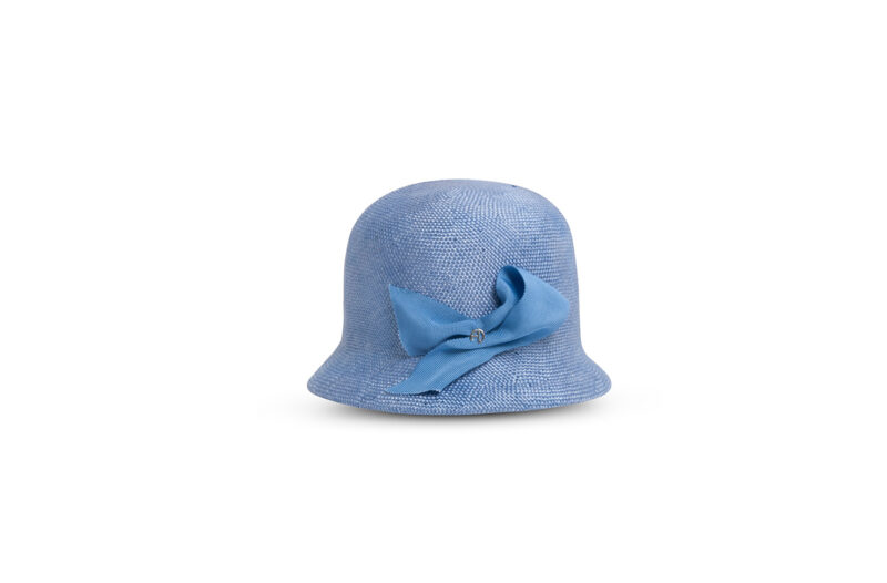 Chapeau cloche - Talina - bleu - collection casual - Maison Fabienne Delvigne