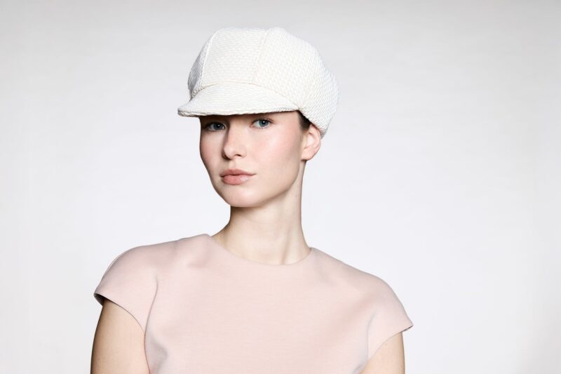 Casquette - Lina - blanche - collection casual - Caring Hat