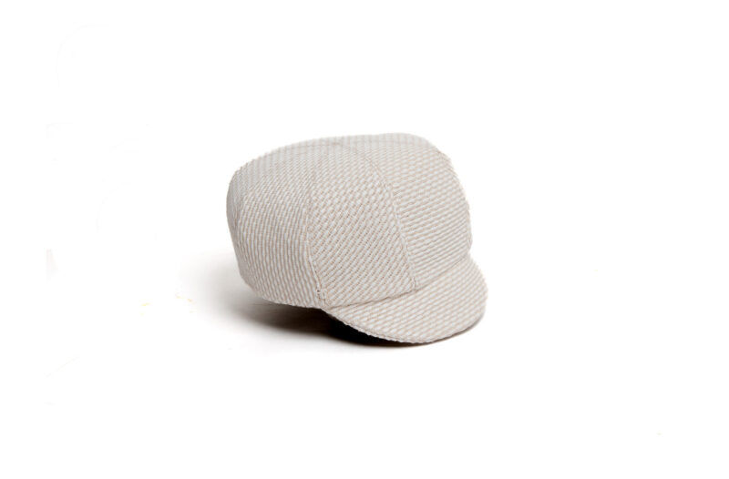 casquette - Lina - blanche - collection casual - Maison Fabienne Delvigne